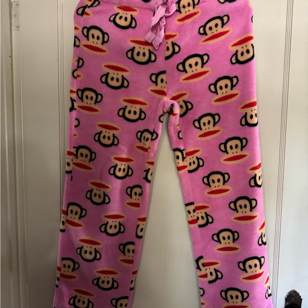 Paul Frank Pink Teen Pajama Fleece like Pants